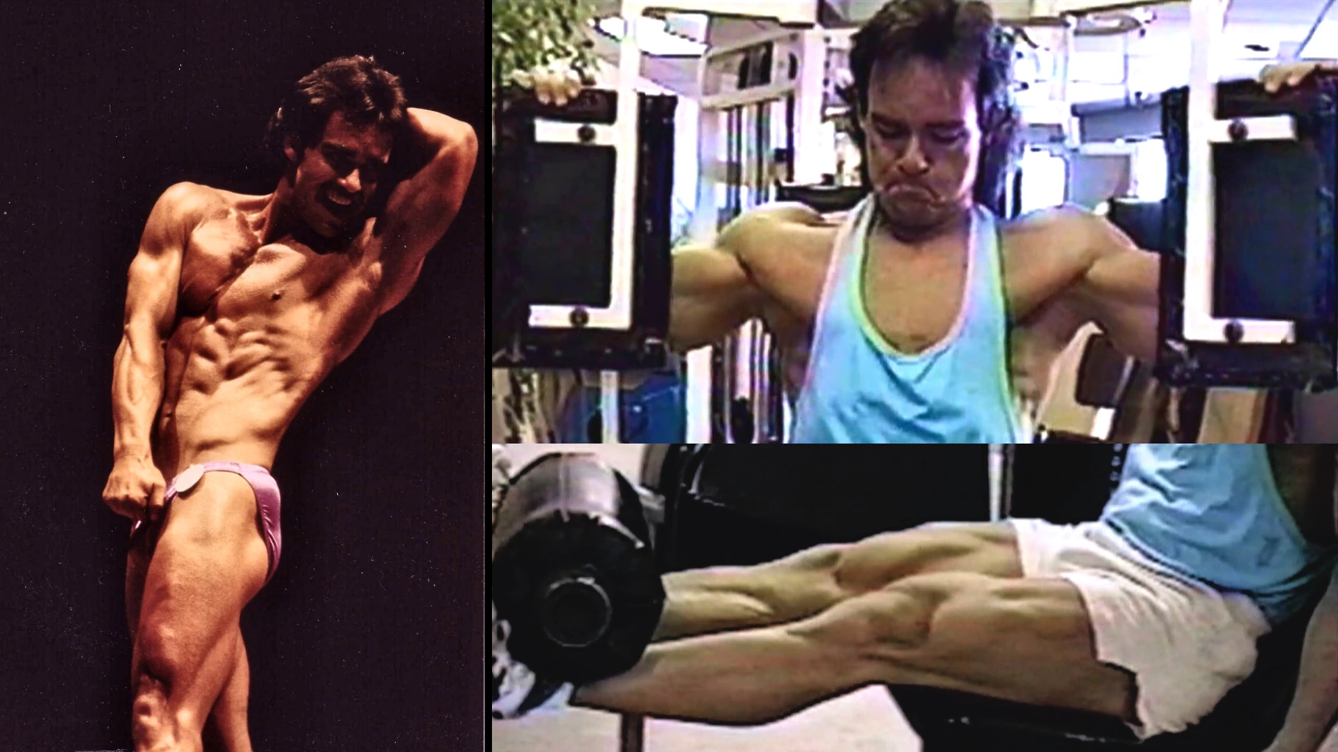 Lex in his contest years, drug-free lightweight competitor