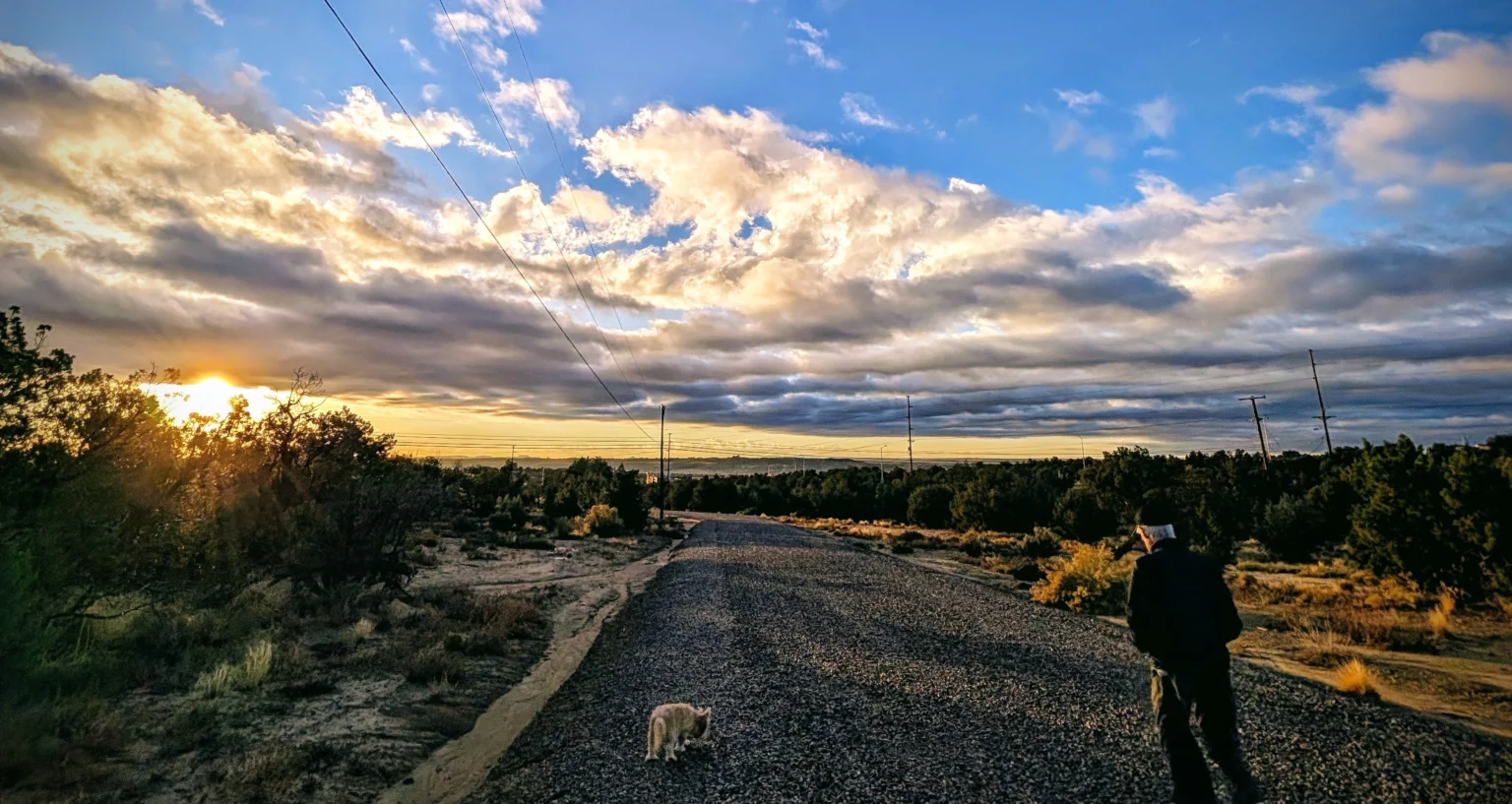Lex’s dad at dawn &mdash; grateful mindset