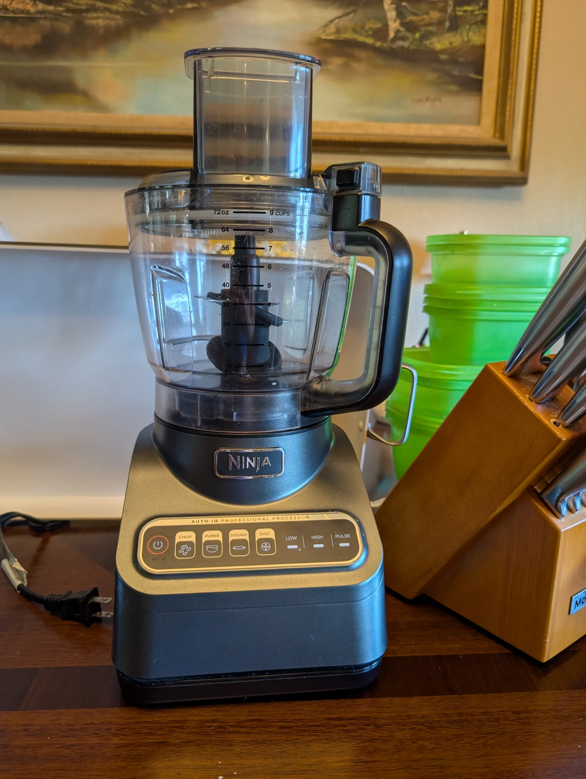 Ninja Auto-iQ Pro blender Lex uses for vegetables