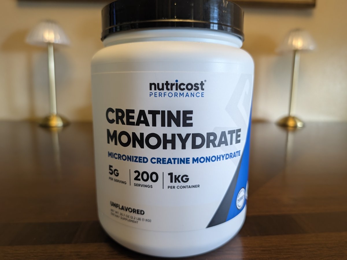 Nutricost Performance micronized creatine monohydrate 1 kg Lex and his dad use