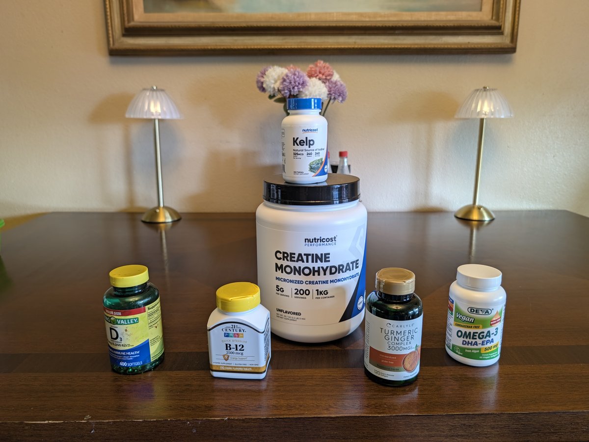 Supplements Lex and his dad actually take
